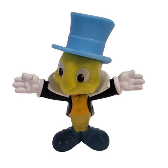 McDonalds Happy Meal Toy Jiminy Cricket 3.5" Pinocchio 2021 - Picture 1 of 8